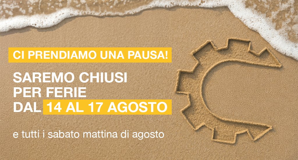 chiusura estiva