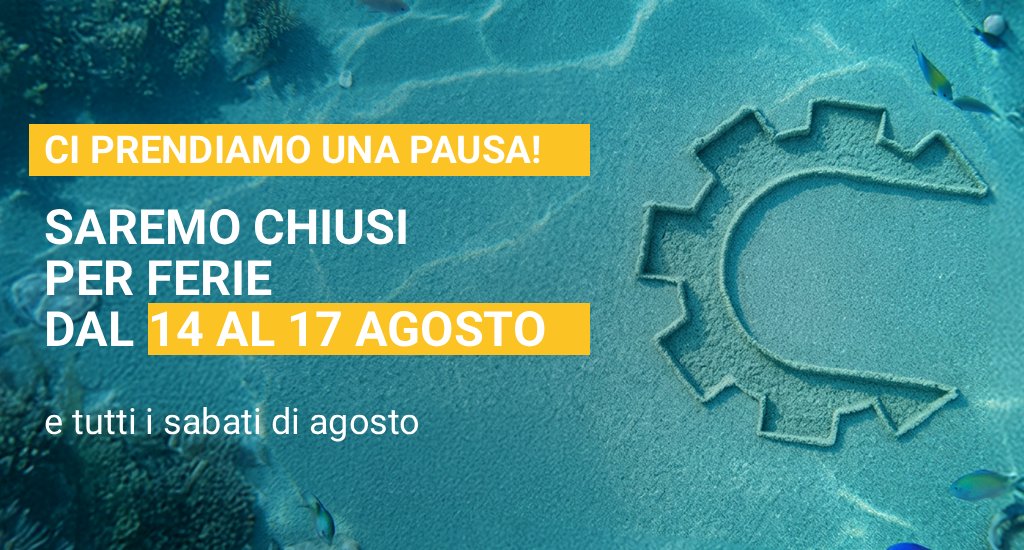 chiusura estiva
